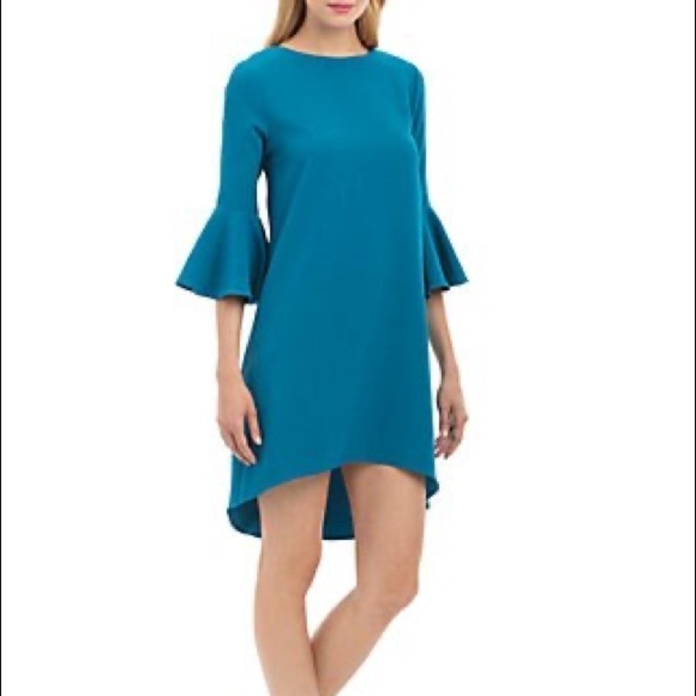 NICOLE MILLER Bell Sleeve Shift Dress